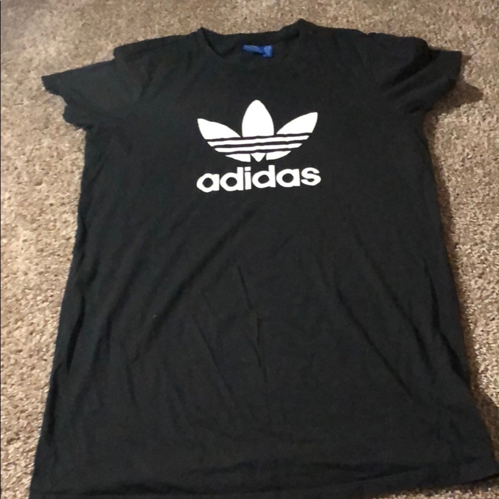 Adidas black short dress